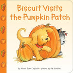 Book cover for Biscuit Visits the Pumpkin Patch: A Fall and Halloween Book for Kids