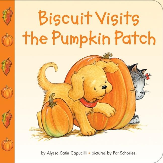 Book cover for Biscuit Visits the Pumpkin Patch: A Fall and Halloween Book for Kids