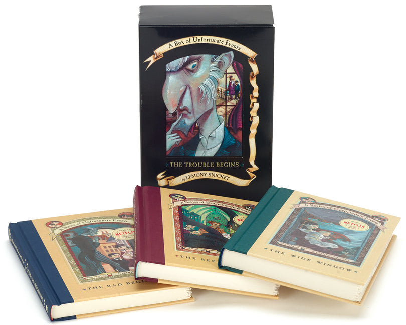 Book cover for Series of Unfortunate Events Box: The Trouble Begins (Books 1-3)