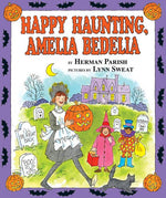 Book cover for Happy Haunting, Amelia Bedelia