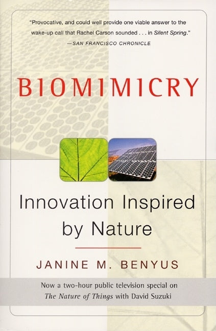 Book cover for Biomimicry: Innovation Inspired by Nature