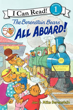 Book cover for The Berenstain Bears: All Aboard!