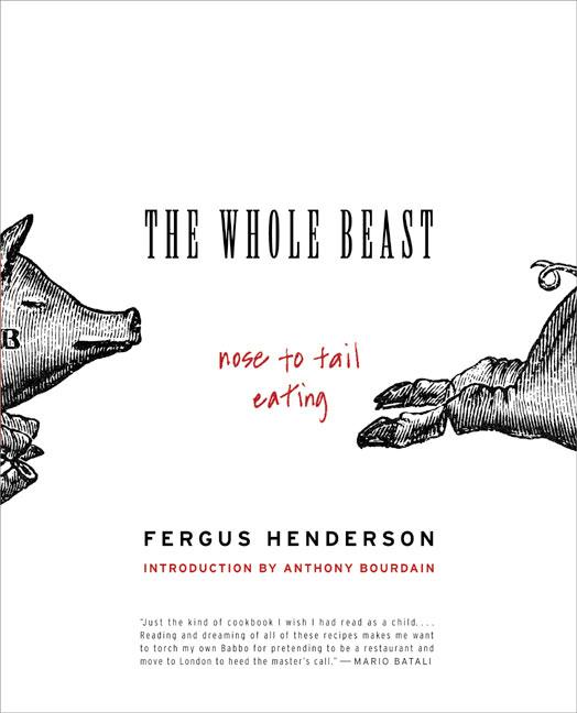 Book cover for Whole Beast: Nose to Tail Eating