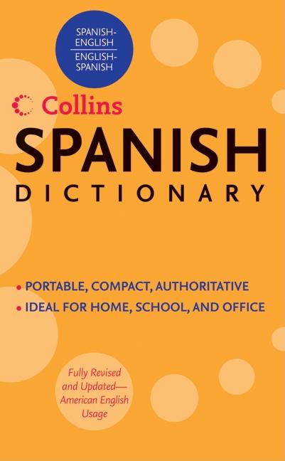 Book cover for Collins Spanish Dictionary