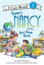 Book cover for Fancy Nancy and the Boy from Paris