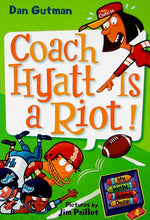 Book cover for My Weird School Daze #4: Coach Hyatt Is a Riot!