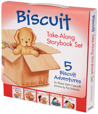 Book cover for Biscuit Take-Along Storybook Set: 5 Biscuit Adventures
