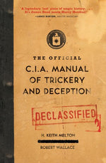 Book cover for Official CIA Manual of Trickery and Deception