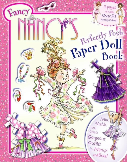 Book cover for Fancy Nancy's Perfectly Posh Paper Doll Book