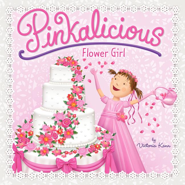 Book cover for Pinkalicious: Flower Girl
