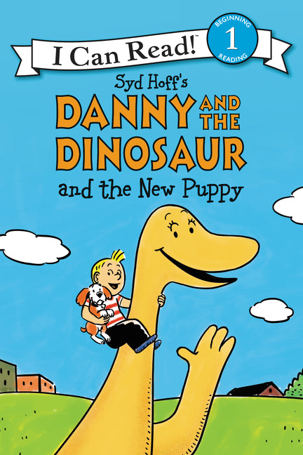 Book cover for Danny and the Dinosaur and the New Puppy