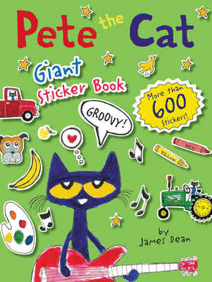 Book cover for Pete the Cat Giant Sticker Book