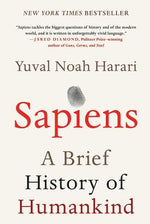 Book cover for Sapiens: A Brief History of Humankind