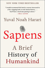 Book cover for Sapiens: A Brief History of Humankind