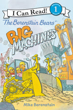 Book cover for The Berenstain Bears' Big Machines