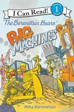 Book cover for The Berenstain Bears' Big Machines