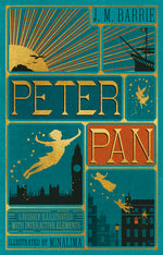 Book cover for Peter Pan (Minalima Edition) (Lllustrated with Interactive Elements)
