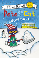 Book cover for Pete the Cat: Snow Daze: A Winter and Holiday Book for Kids