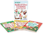 Book cover for My Weird School Christmas 3-Book Box Set: Miss Holly Is Too Jolly!, Dr. Carbles Is Losing His Marbles!, Deck the Halls, We're Off the Walls! a Christm