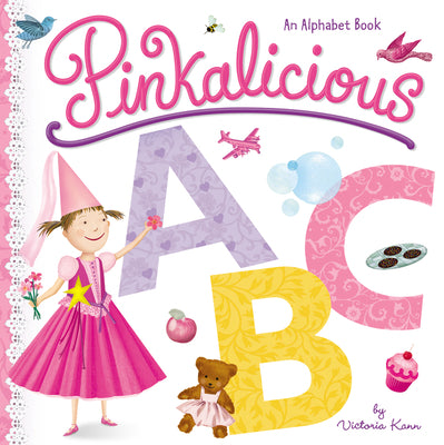 Book cover for Pinkalicious ABC: An Alphabet Book