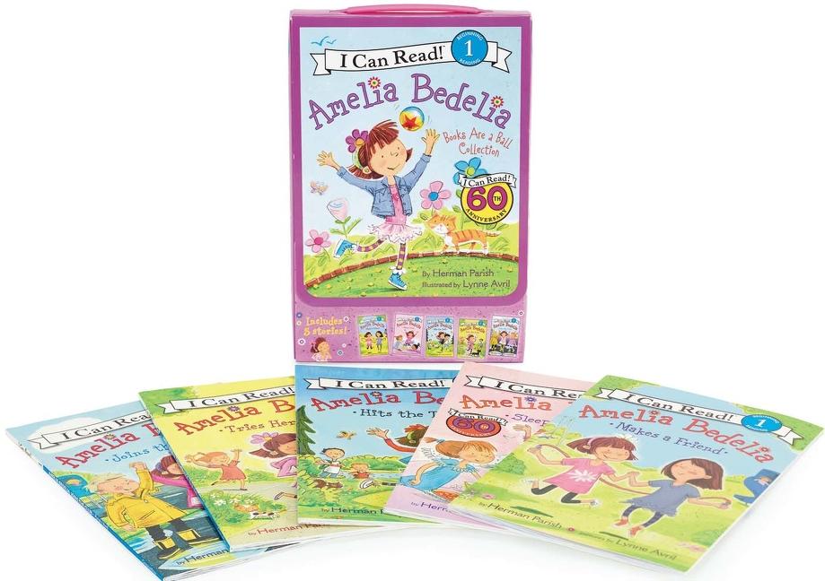 Book cover for Amelia Bedelia I Can Read Box Set #2: Books Are a Ball