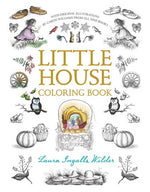 Book cover for Little House Coloring Book: Coloring Book for Adults and Kids to Share