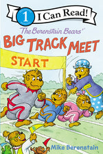 Book cover for Berenstain Bears' Big Track Meet