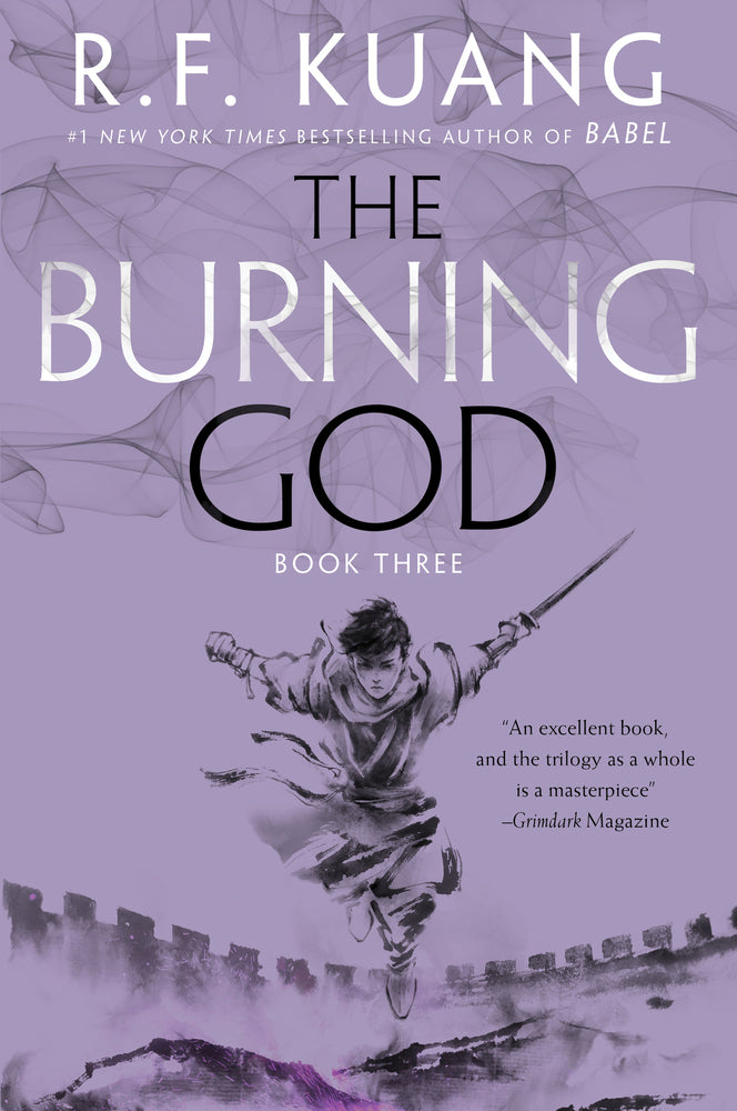 Book cover for The Burning God