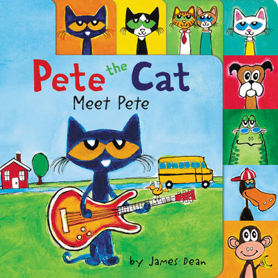 Book cover for Pete the Cat: Meet Pete