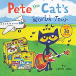 Book cover for Pete the Cat's World Tour: Includes Over 30 Stickers!
