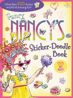 Book cover for Fancy Nancy's Sticker-Doodle Book