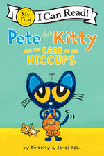 Book cover for Pete the Kitty and the Case of the Hiccups