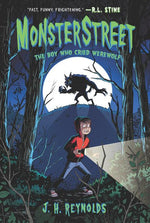 Book cover for Monsterstreet #1: The Boy Who Cried Werewolf