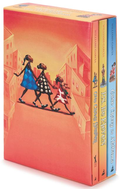 Book cover for Gaither Sisters Trilogy Box Set: One Crazy Summer, P.S. Be Eleven, Gone Crazy in Alabama