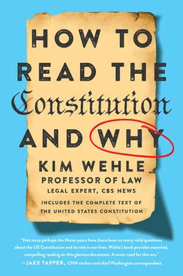 Book cover for How to Read the Constitution--And Why