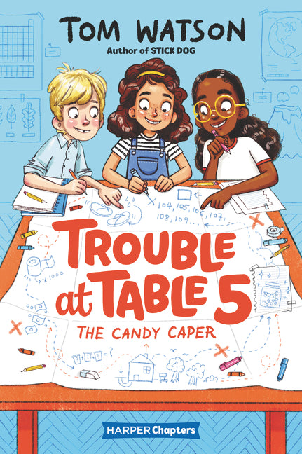 Book cover for Trouble at Table 5: The Candy Caper
