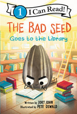 Book cover for The Bad Seed Goes to the Library