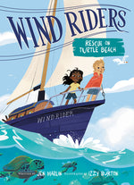 Book cover for Wind Riders #1: Rescue on Turtle Beach