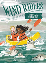 Book cover for Wind Riders #3: Shipwreck in Seal Bay