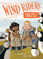 Book cover for Wind Riders #4: Whale Song of Puffin Cliff