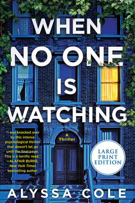 Book cover for When No One Is Watching: An Edgar Award Winner