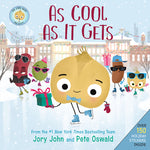 Book cover for The Cool Bean Presents: As Cool as It Gets: Over 150 Stickers Inside! a Christmas Holiday Book for Kids