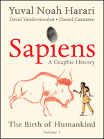 Book cover for Sapiens: A Graphic History: The Birth of Humankind (Vol. 1)
