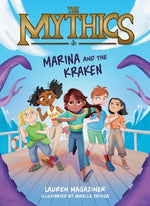Book cover for The Mythics #1: Marina and the Kraken