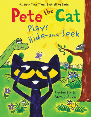 Book cover for Pete the Cat Plays Hide-And-Seek