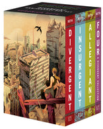 Book cover for Divergent Anniversary 4-Book Box Set: Divergent, Insurgent, Allegiant, Four