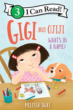 Book cover for Gigi and Ojiji: What's in a Name?