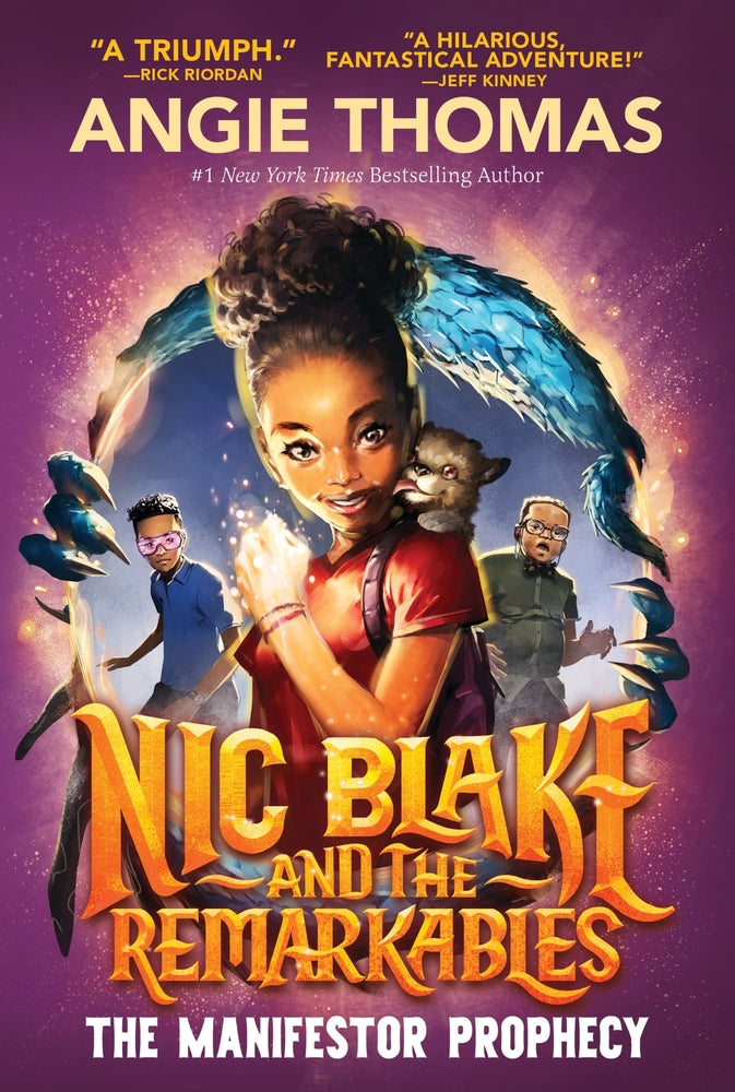 Book cover for Nic Blake and the Remarkables: The Manifestor Prophecy