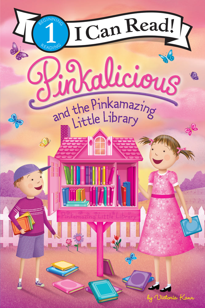 Book cover for Pinkalicious and the Pinkamazing Little Library