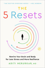 Book cover for 5 Resets: Rewire Your Brain and Body for Less Stress and More Resilience